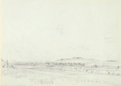 Oud Sarum op de Middag, 1829 door John Constable